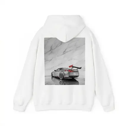 Chevrolet Camaro Silver Race Car Marble Studio