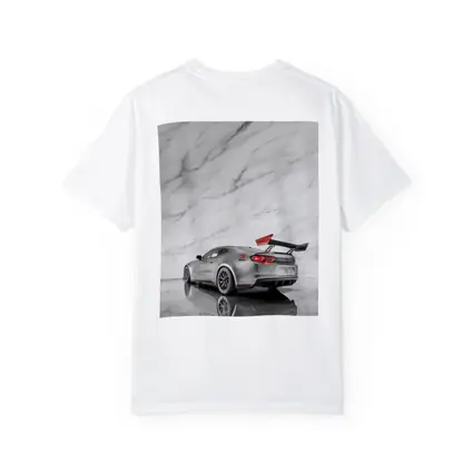 Chevrolet Camaro Silver Race Car Marble Studio
