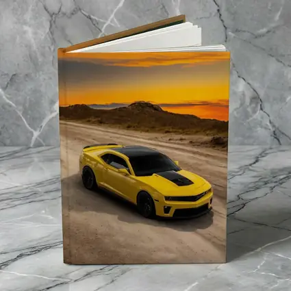 Chevrolet Camaro ZL1 Yellow Desert Sunset