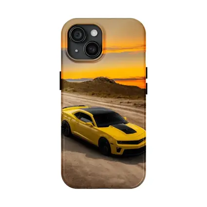 Chevrolet Camaro ZL1 Yellow Desert Sunset