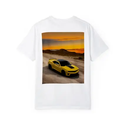 Chevrolet Camaro ZL1 Yellow Desert Sunset