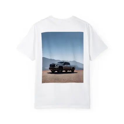 Chevrolet Silverado HD Desert Mountain Backdrop