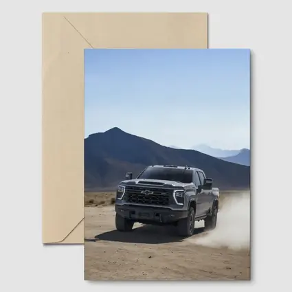 Chevrolet Silverado HD Desert Mountains Drive