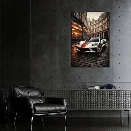 Chevrolet Corvette C8 London Cobblestone Street