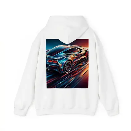 Chevrolet Corvette Z06 Abstract Neon Speed
