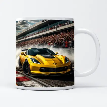 Chevrolet Corvette Z06 Drifting Daytona Track