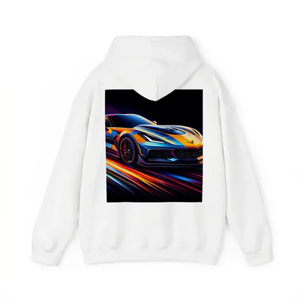 Chevrolet Corvette Z06 Neon Speed Lines