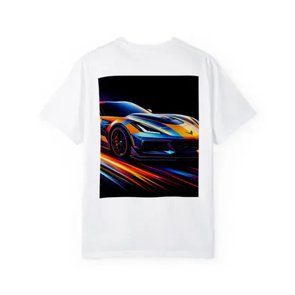 Chevrolet Corvette Z06 Neon Speed Lines