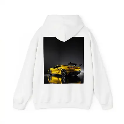 Chevrolet Corvette ZR1 Yellow Studio Shot