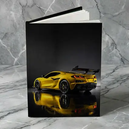 Chevrolet Corvette ZR1 Yellow Studio Shot