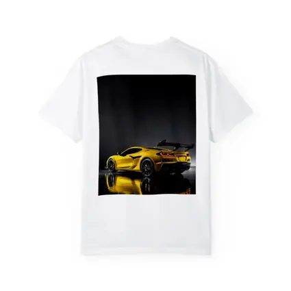 Chevrolet Corvette ZR1 Yellow Studio Shot