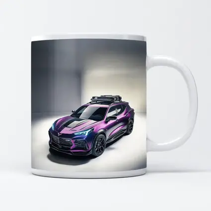 Chevrolet Corvette SUV Purple Studio Shot