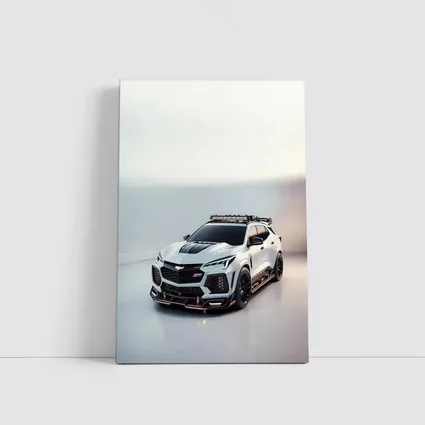 Cadillac Escalade V Custom Wide Body White Studio