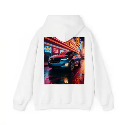 Chevrolet Equinox Glowing Neon City Night