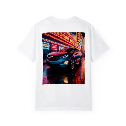 Chevrolet Equinox Glowing Neon City Night