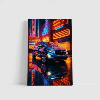 Chevrolet Equinox SUV Neon City Night