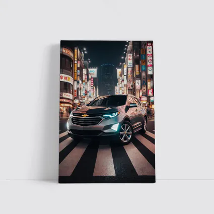 Chevrolet Equinox SUV Tokyo City Night