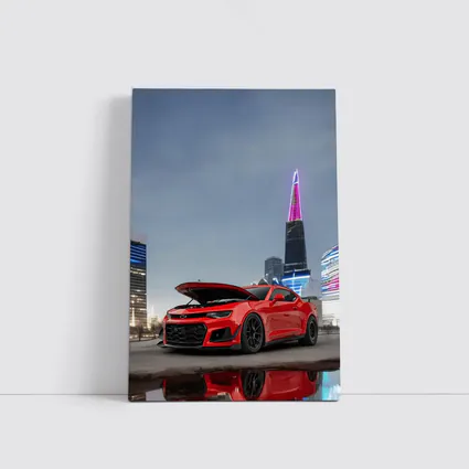 Chevrolet Camaro ZL1 Red City Night