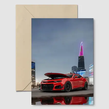 Chevrolet Camaro ZL1 Red City Night