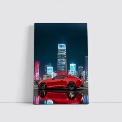 Chevrolet Camaro ZL1 Red City Night