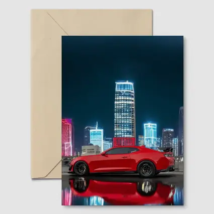 Chevrolet Camaro ZL1 Red City Night
