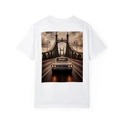 Chevrolet Malibu Classic Car On Bridge