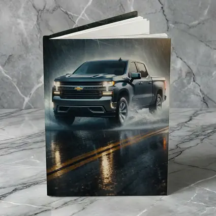 Chevrolet Silverado Driving Through Heavy Rain