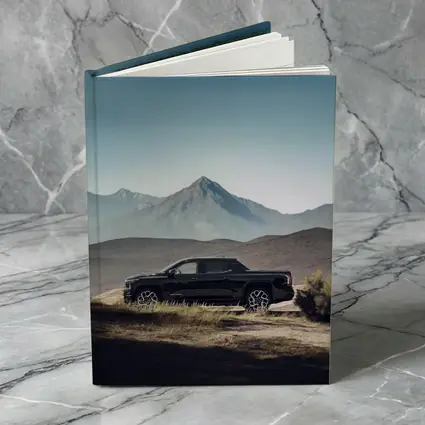 Chevrolet Silverado Black Truck Mountain Landscape