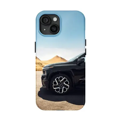 Chevrolet Silverado EV Desert Mountain Setting