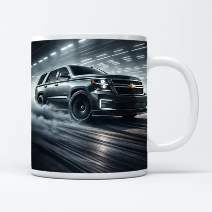 Chevrolet Tahoe Drifting Through Smoky Tunnel