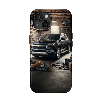 Chevrolet Trailblazer Black SUV Garage Workshop