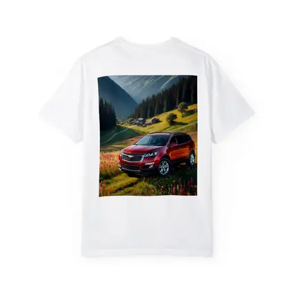 Chevrolet Traverse Red SUV Mountain Valley