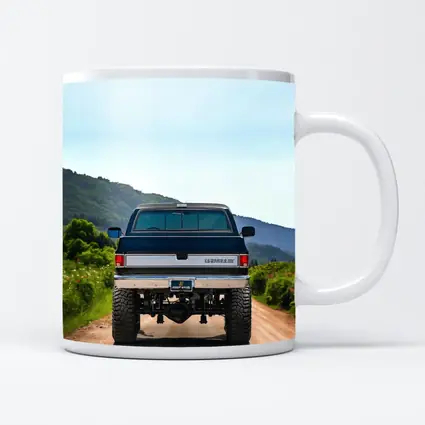 Chevrolet Silverado Lifted Truck Mountain Dirt Road