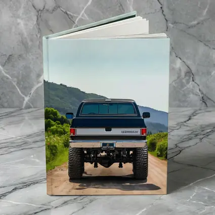 Chevrolet Silverado Lifted Truck Mountain Dirt Road