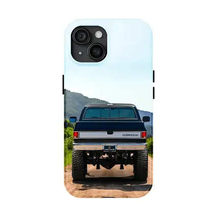 Chevrolet Silverado Lifted Truck Mountain Dirt Road