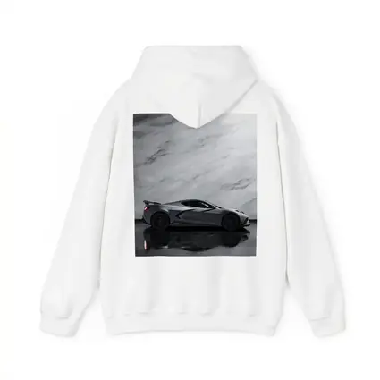 Chevrolet Corvette Silver Marble Studio Shot