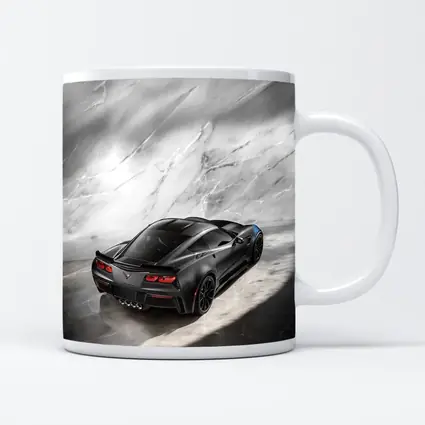 Chevrolet Corvette Black Marble Studio Shot