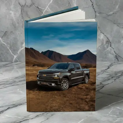 Chevrolet Silverado Black Truck Desert Mountains