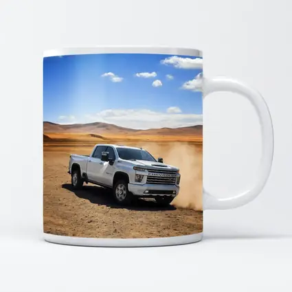Chevrolet Silverado Tearing Through Desert Dust