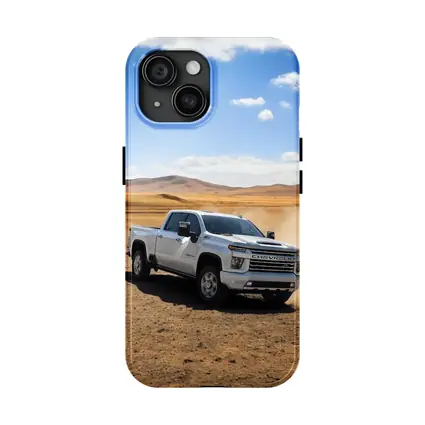 Chevrolet Silverado Tearing Through Desert Dust