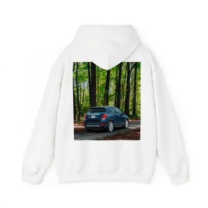 Chevrolet Trax Blue SUV Forest Road