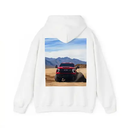 Chevrolet Silverado Red Truck Desert Mountains