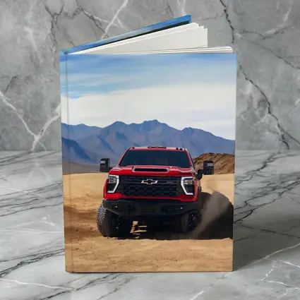 Chevrolet Silverado Red Truck Desert Mountains