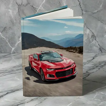 Red Chevrolet Camaro ZL1 Mountain Road