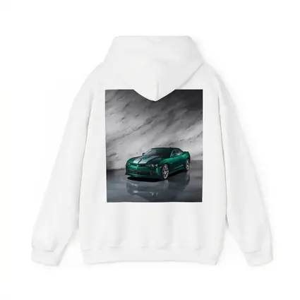 Chevrolet Camaro Green on Marble Background