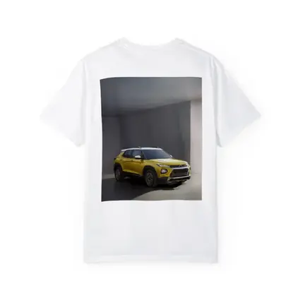 Chevrolet Trailblazer Yellow SUV Studio Shot