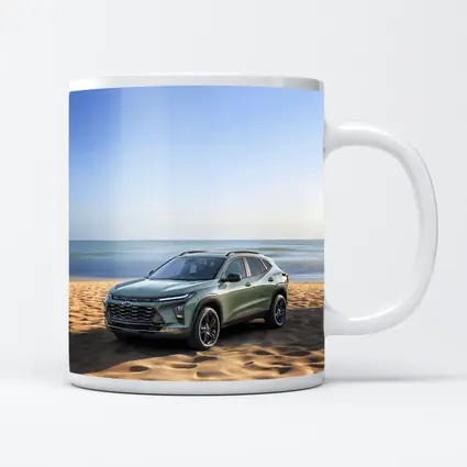 Chevrolet Trax Green SUV Beach Setting
