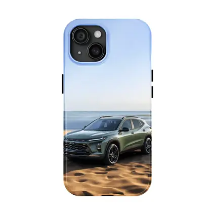 Chevrolet Trax Green SUV Beach Setting
