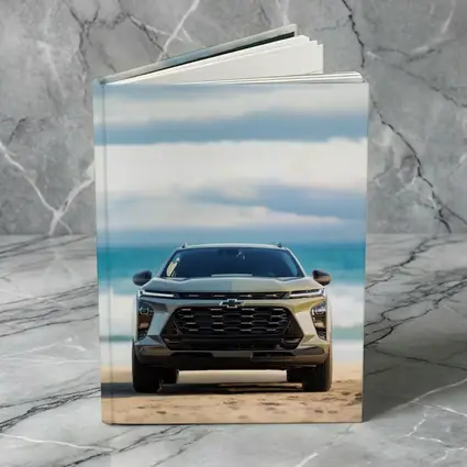 Chevrolet Trax SUV Parked on Sandy Beach