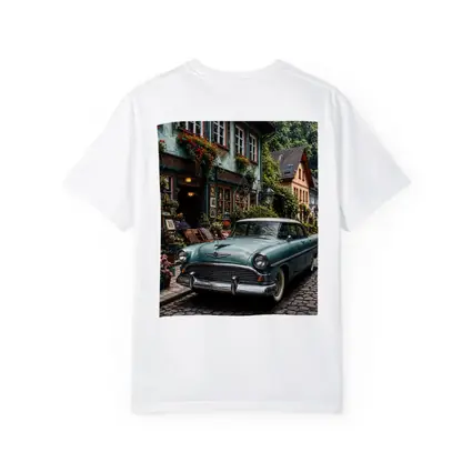 Chrysler Classic Car European Cobblestone Street